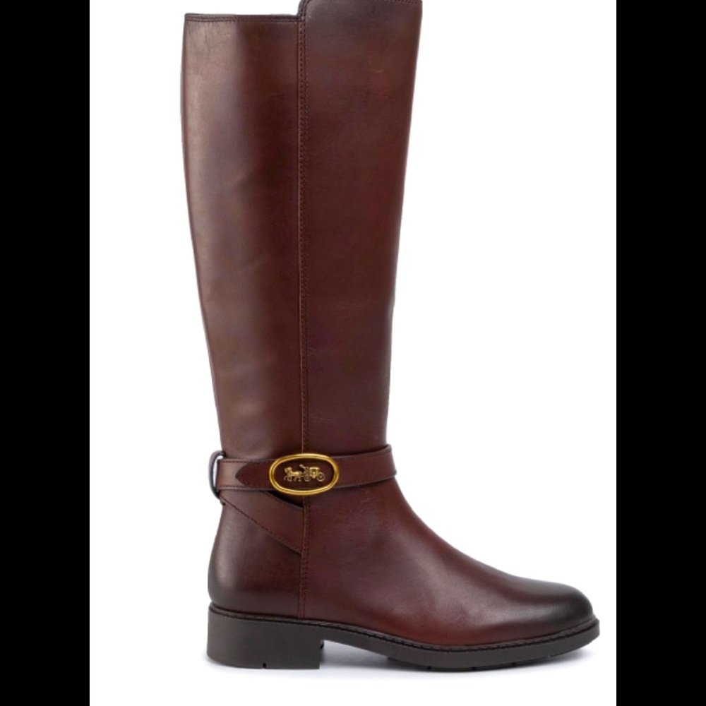 Brand new Coach knee high boots